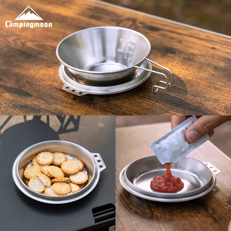Camping Cooking Snow - CAMPINGMOON S-SD وعاء طهي عميق من