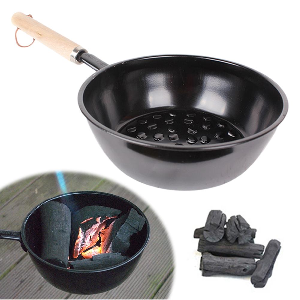 Charcoal Chimney Starter - موقد محمول للاستخدام الخارجي، وعاء فحم،