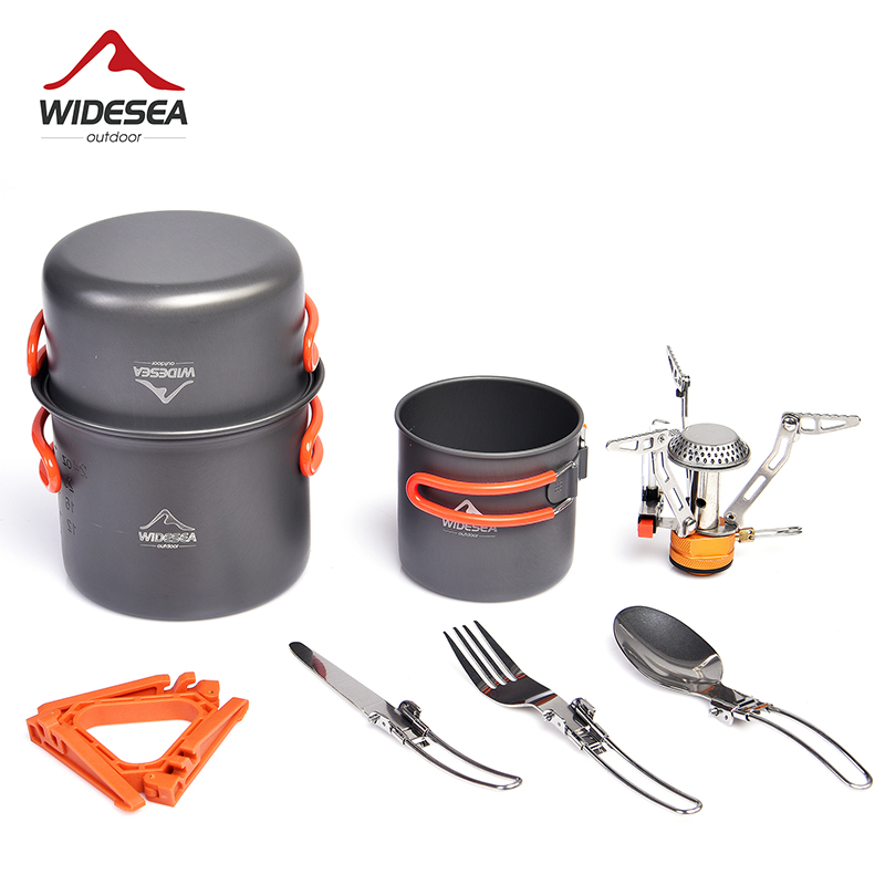 Camping Cooking Pot Stainless Steel - طقم أواني طهي للتخييم على نطاق