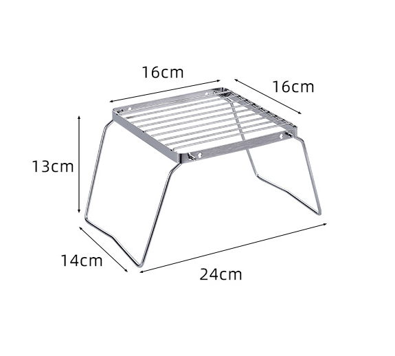 Camping Cooking Pot Stainless Steel - حامل موقد خارجي من الفولاذ المقاوم