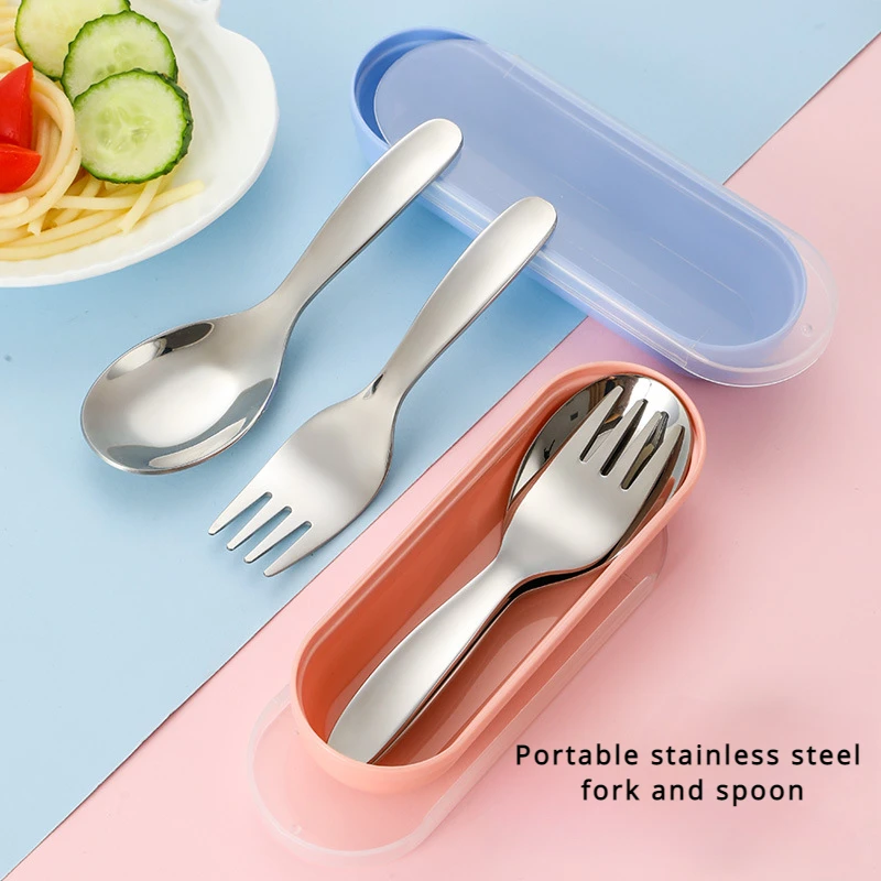 Camping Cooking And Eating Set - طقم أدوات مائدة محمول من الفولاذ