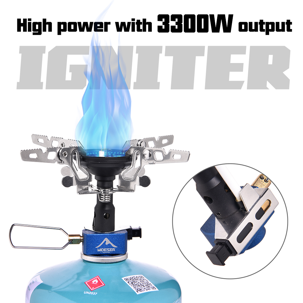 Camping Cooking Light - موقد غاز للتخييم في الهواء الطلق