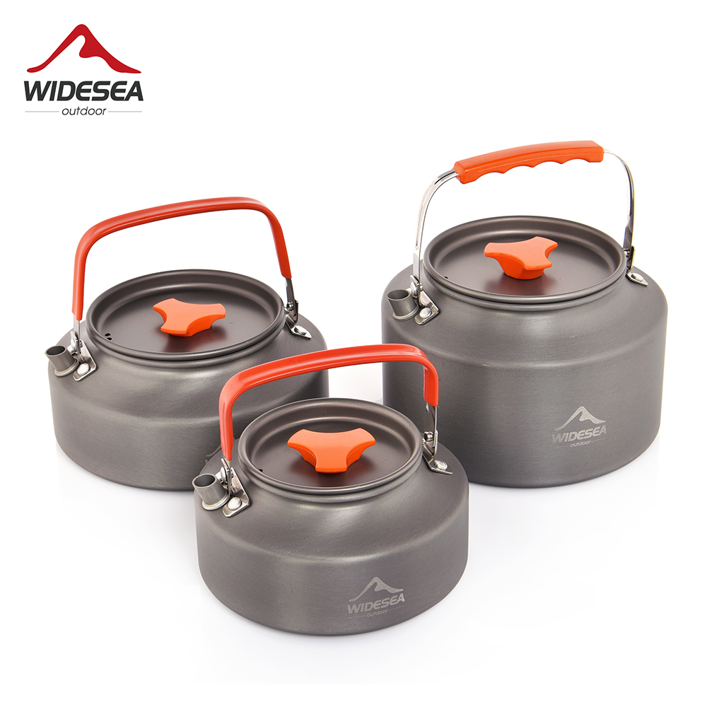 Widesea 1.1L 2L1.5L التخييم غل - مراجعة Camping Cooking Pot Stainless Steel وسعره