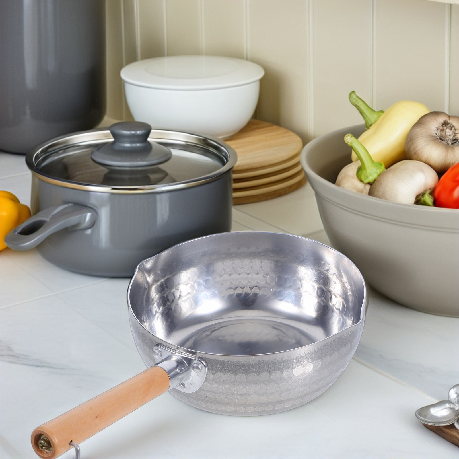 مقلاة يابانية سميكة من الألمني - مراجعة Camping Cooking Handle وسعره