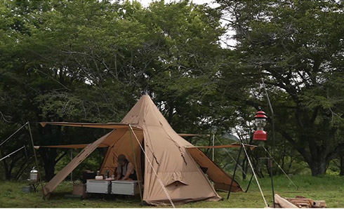 التخييم الهرم خيمة مع تنورة ال - مراجعة Camping Cooking Snow وسعره