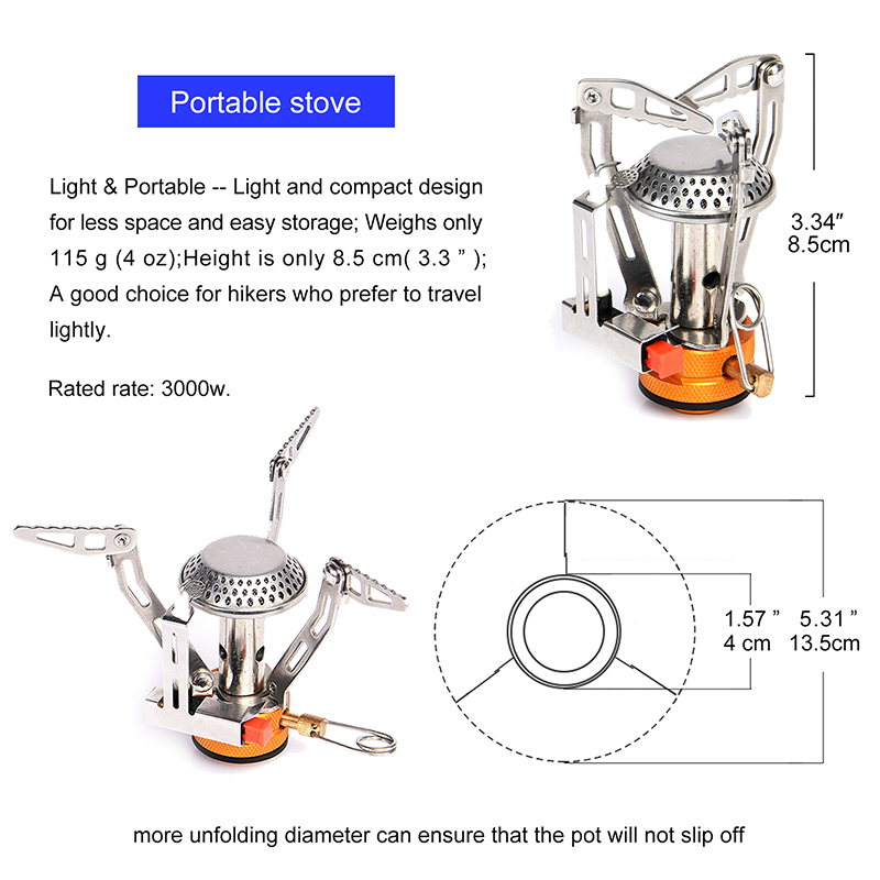 Widesea قطعة واحدة موقد غاز 35 - مراجعة Camping Cooking Plate وسعره