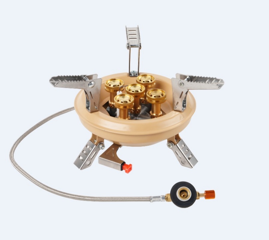 BRS-201A موقد غاز محمول للتخيي - مراجعة Camping Cooking Light وسعره