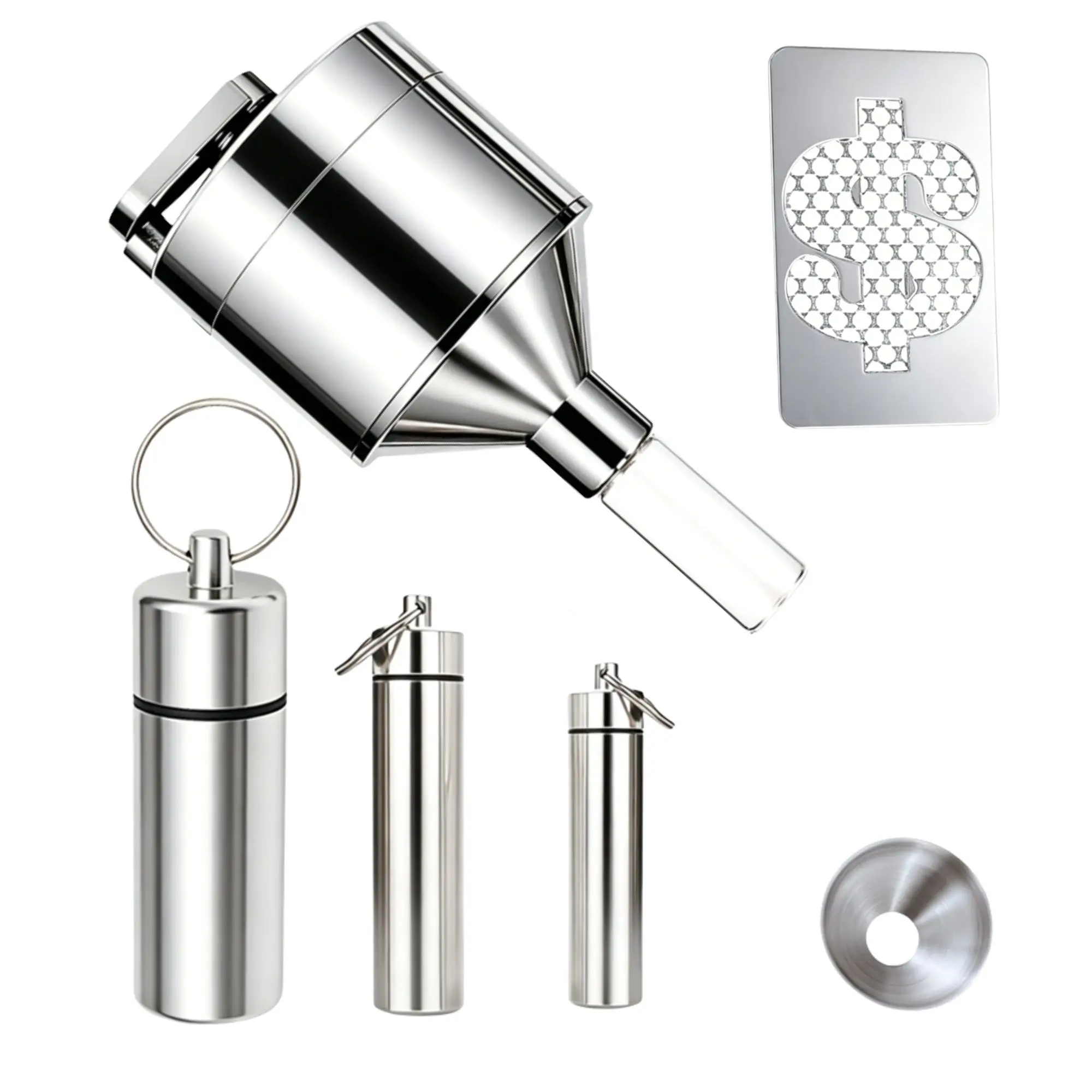 طقم مطحنة توابل مدمجة مع حاويا - مراجعة Spice Kit Compact وسعره