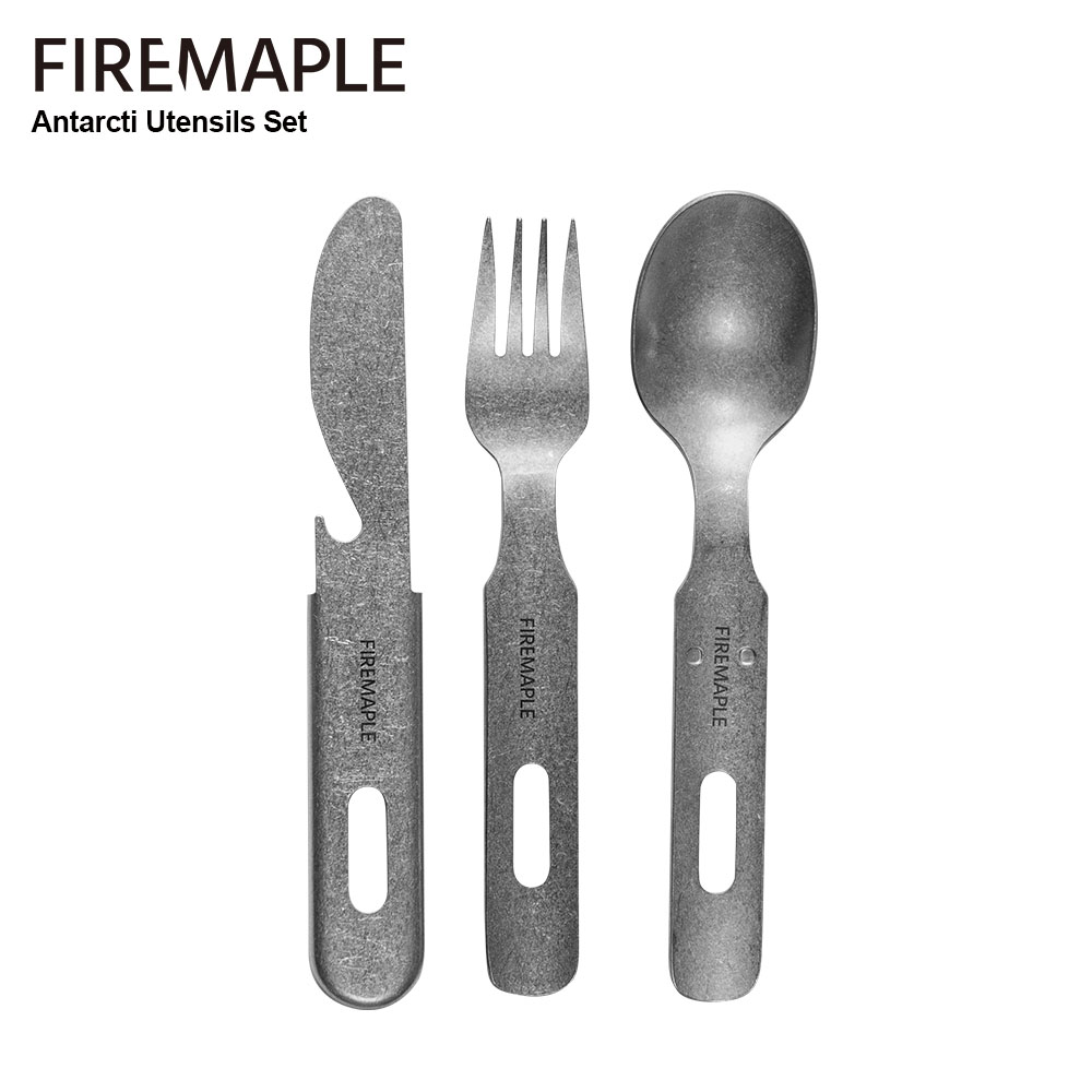 أدوات مائدة للتخييم من الفولاذ - مراجعة Camping Cooking And Eating Set وسعره