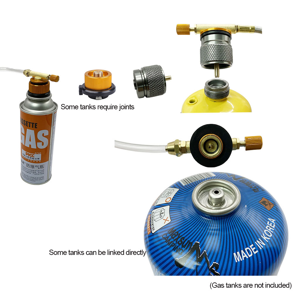 محول إعادة تعبئة الغاز في الهو - مراجعة Camping Cooking Light وسعره