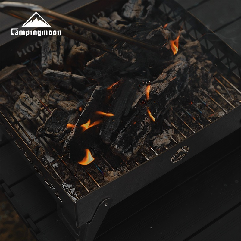 موقد تخييم محمول قابل للطي من  - مراجعة Charcoal Chimney Starter وسعره