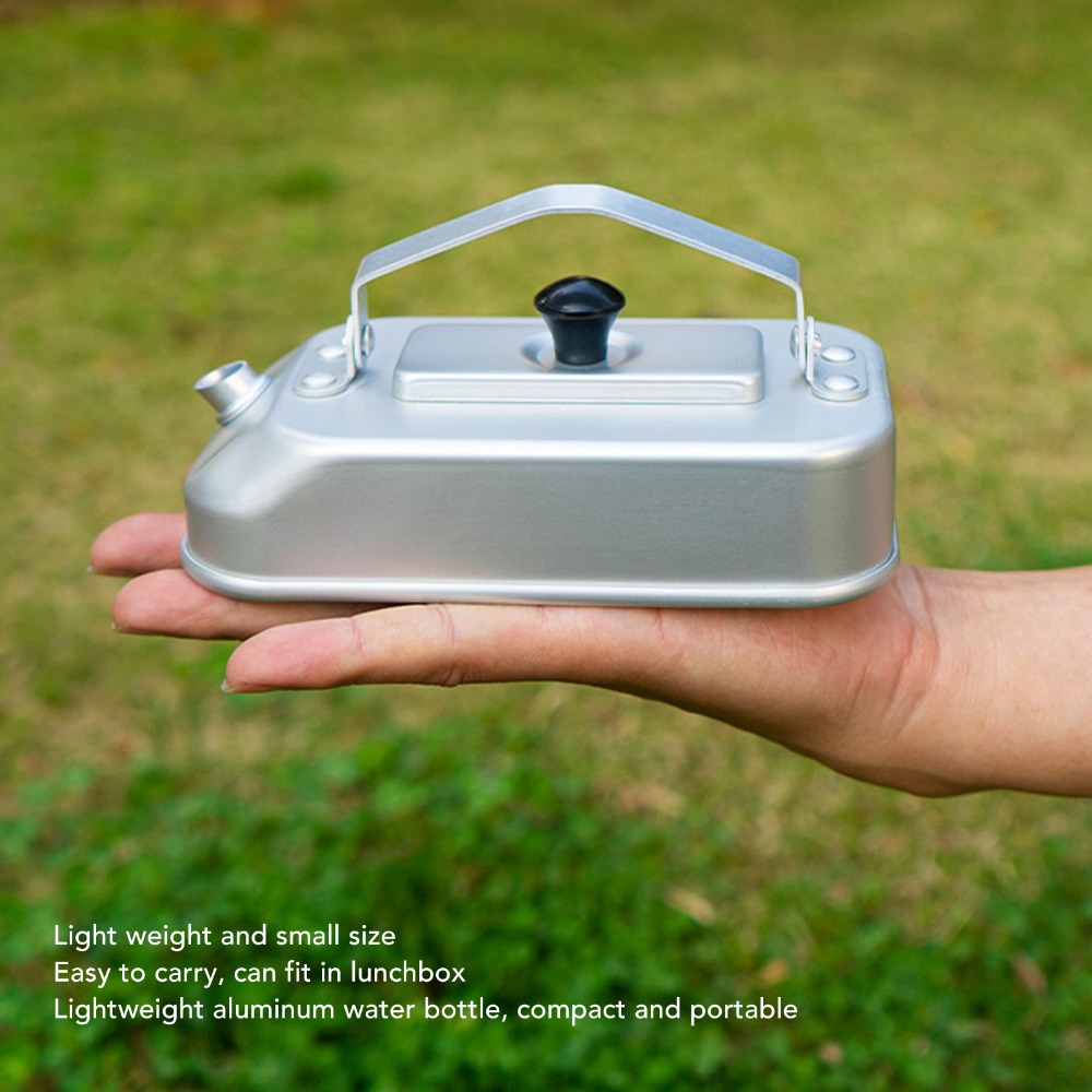 إبريق غليان الماء للتخييم سعة  - مراجعة Camping Cooking Set Lightweight وسعره