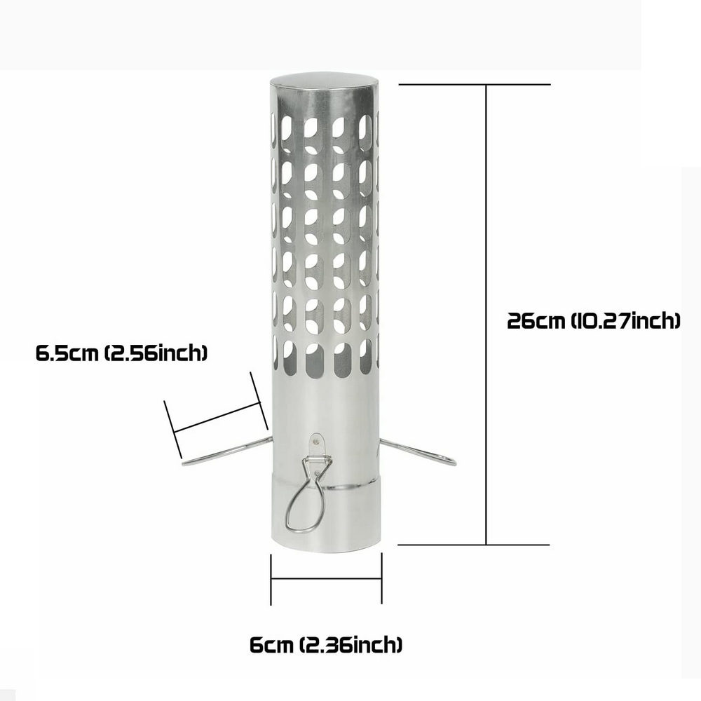 Stovepipe شرارة المانع مدخنة غ - مراجعة Charcoal Chimney Starter وسعره