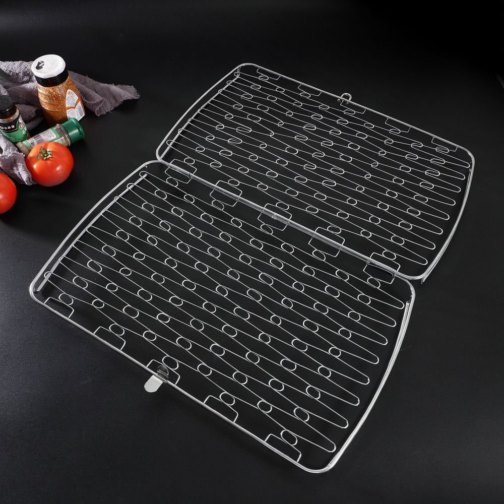 رف شواء قابل للطي للأسماك، مصن - مراجعة Camping Cooking Broiler وسعره