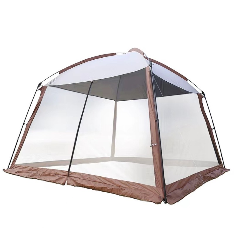 خيمة تخييم شبكية، مقاومة للشمس - مراجعة Camping Cooking Canopy وسعره