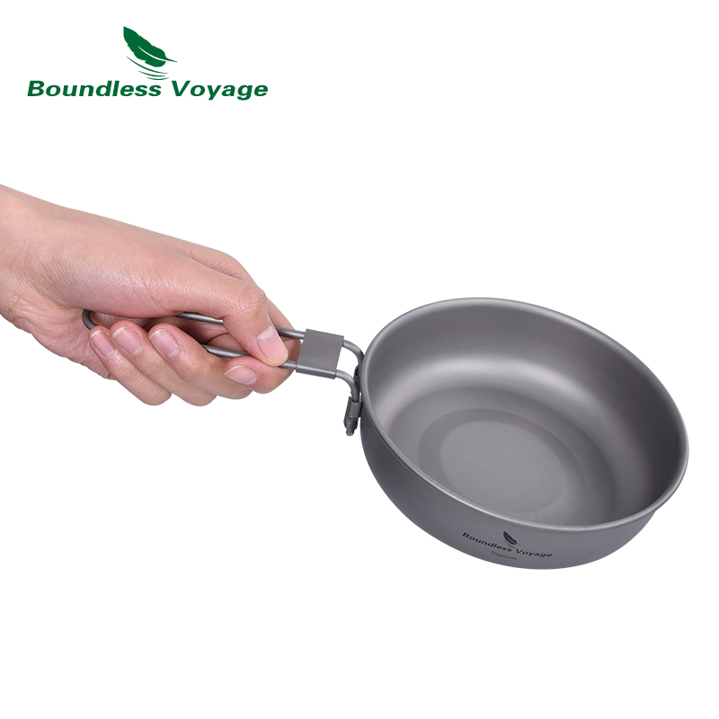 مقلاة خفيفة للغاية من التيتاني - مراجعة Camping Cooking Survival وسعره