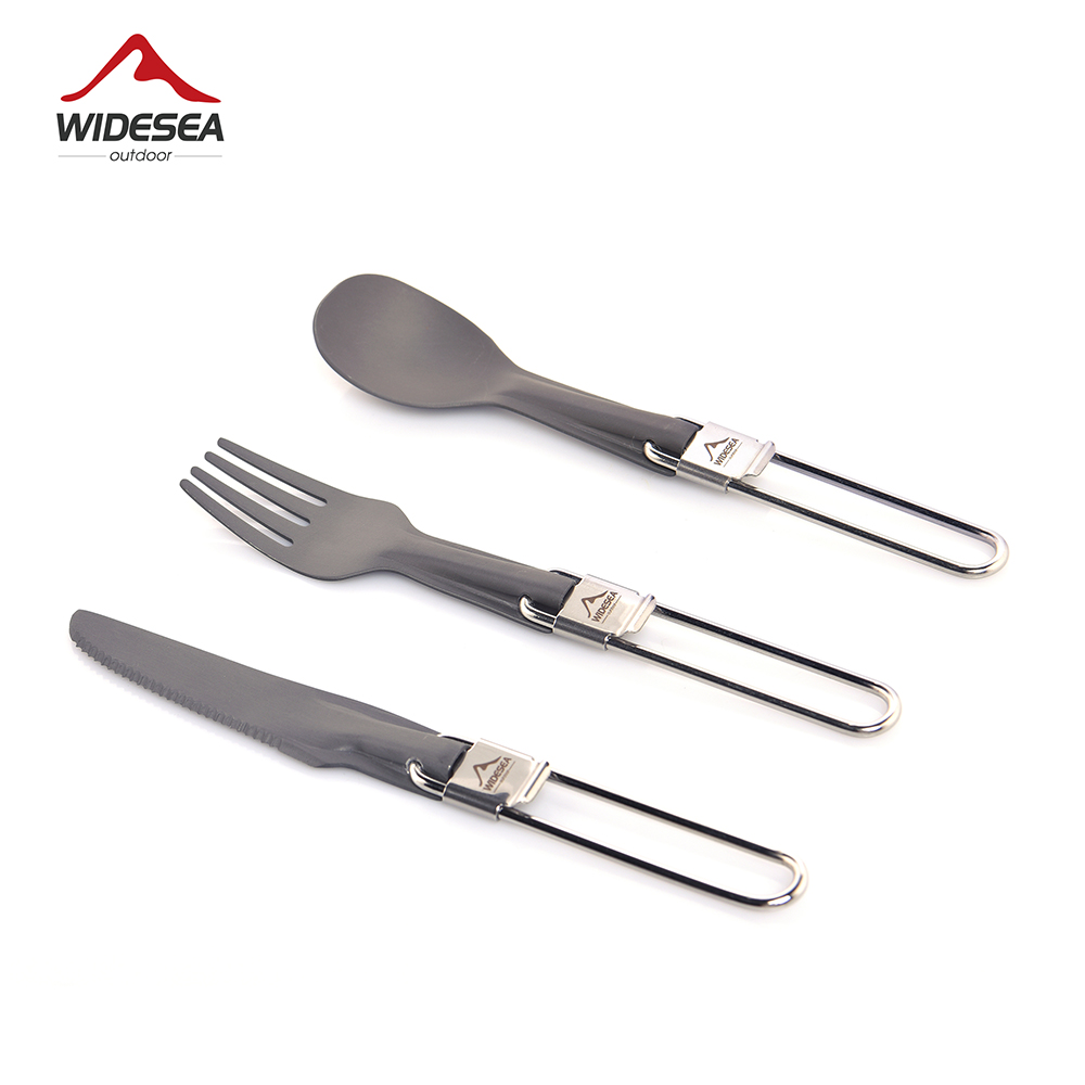عريضة التخييم الألومنيوم ملعقة - مراجعة Camping Cooking And Eating Set وسعره