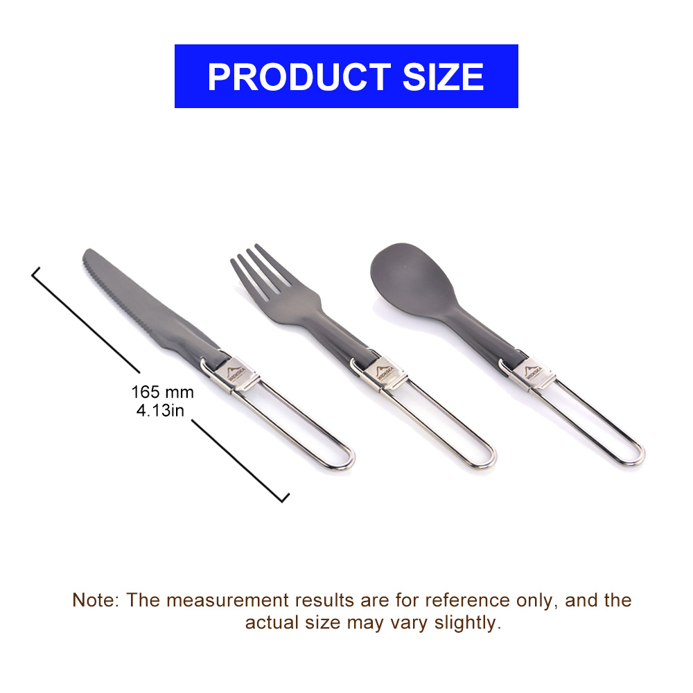 عريضة التخييم الألومنيوم ملعقة - مراجعة Camping Cooking And Eating Set وسعره
