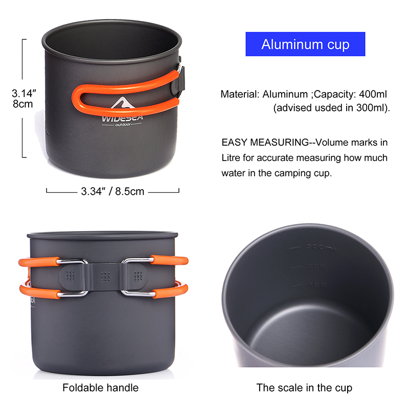 طقم أواني طهي للتخييم على نطاق - مراجعة Camping Cooking Pot Stainless Steel وسعره