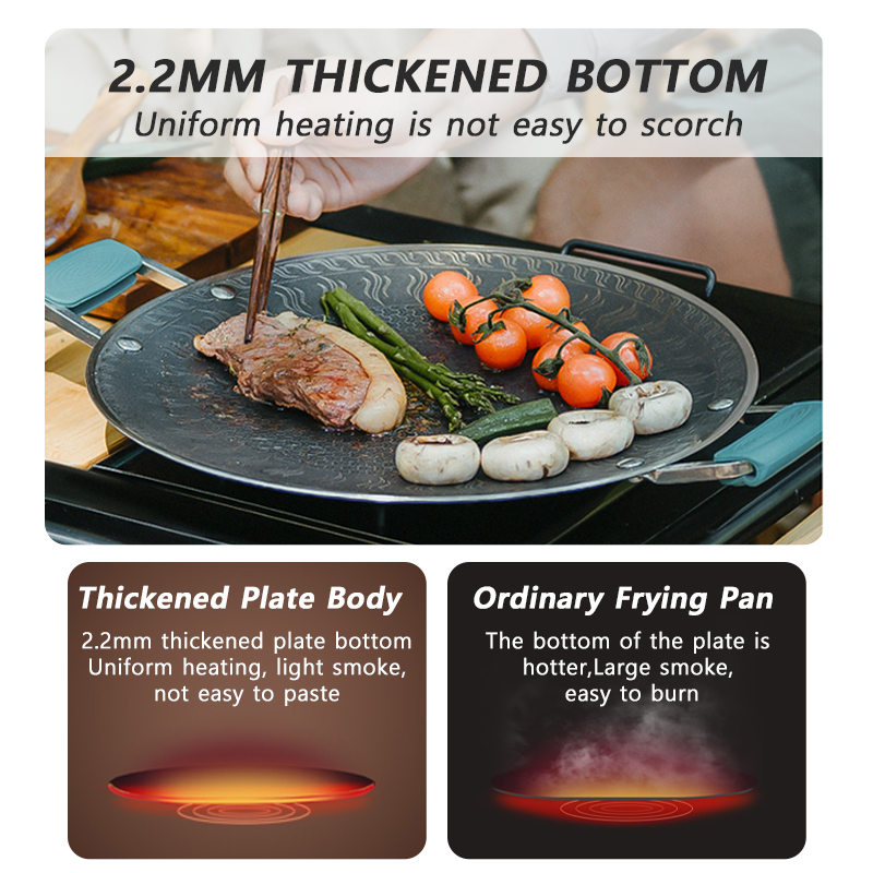 Naturehike شواء الطبخ مقلاة شو - مراجعة Camping Cooking Plate وسعره