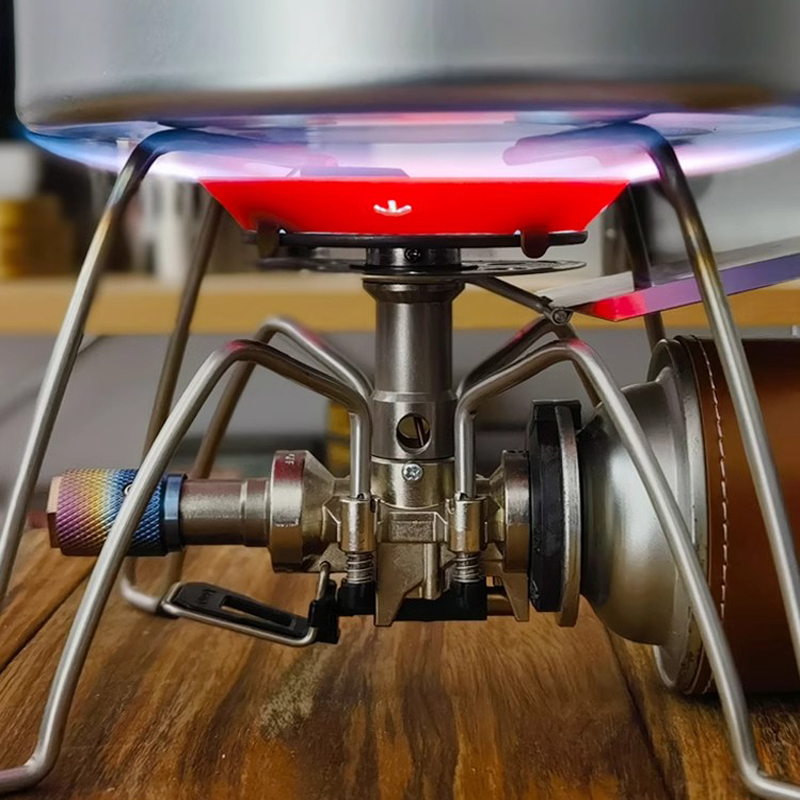 درع رياح غاز التيتانيوم الخفيف - مراجعة Camping Cooking Light وسعره