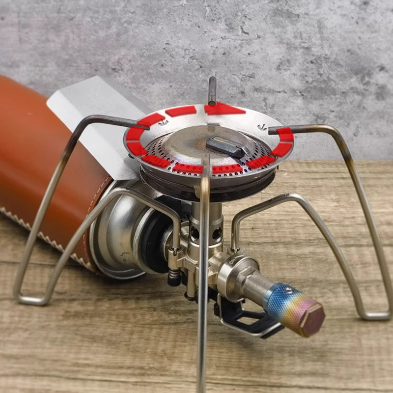 درع رياح غاز التيتانيوم الخفيف - مراجعة Camping Cooking Light وسعره