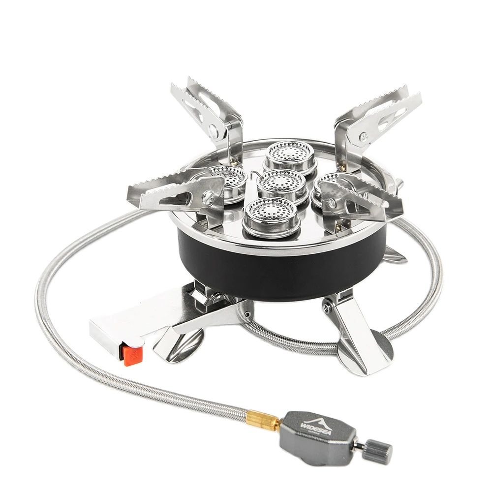 Widesea التخييم 5in1 موقد غاز  - مراجعة Camping Cooking Plate وسعره