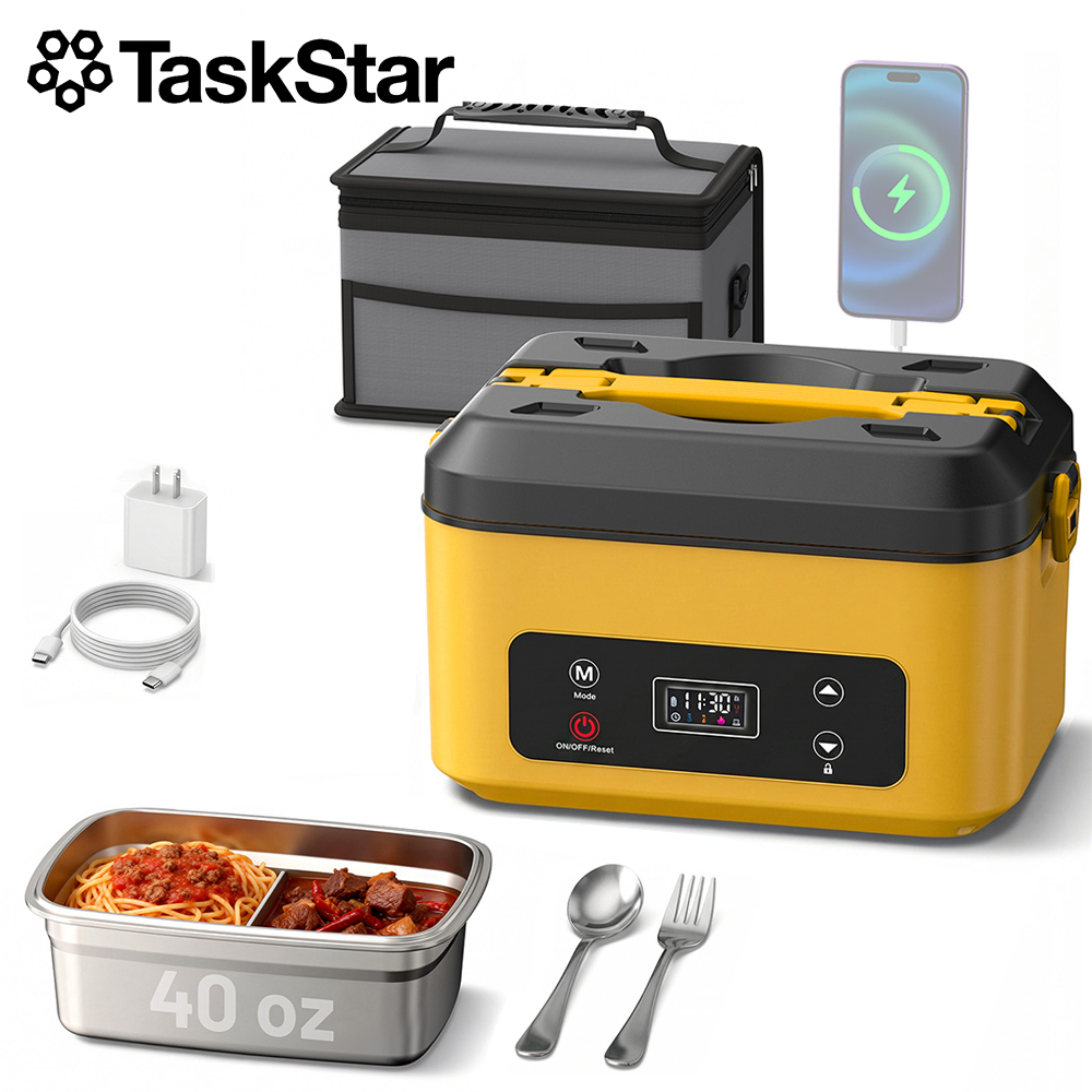 صندوق غداء محمول قابل للتسخين  - مراجعة Camping Cooking Food وسعره