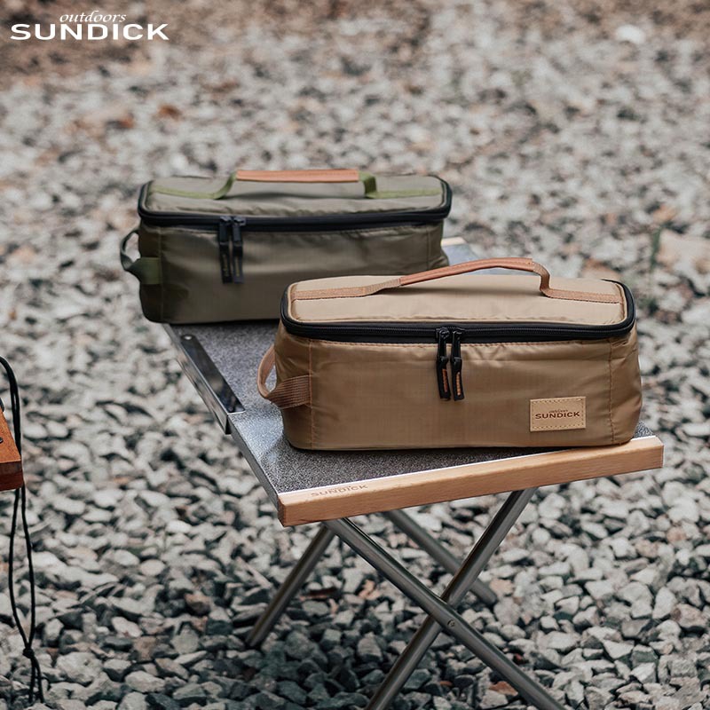 حقيبة تخييم لتنظيم الشوكة والم - مراجعة Camping Cooking Set Lightweight وسعره