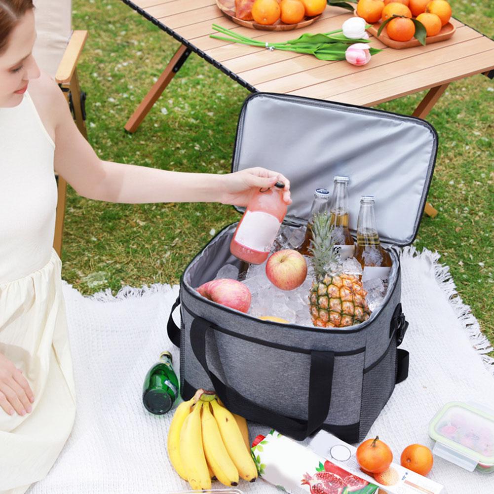 حقيبة تبريد معزولة سعة 30 لتر  - مراجعة Camping Cooking Food وسعره