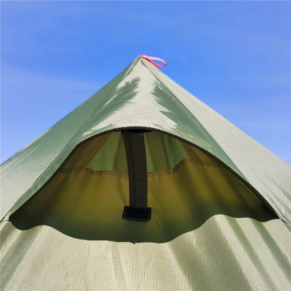 خيمة هرمية جديدة مع تنورة ثلجي - مراجعة Camping Cooking Snow وسعره