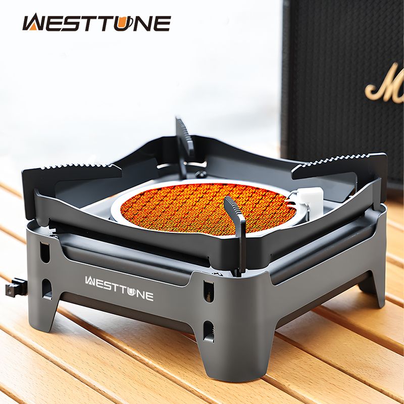 موقد احتراق بالأشعة تحت الحمرا - مراجعة Camping Cooking Plate وسعره