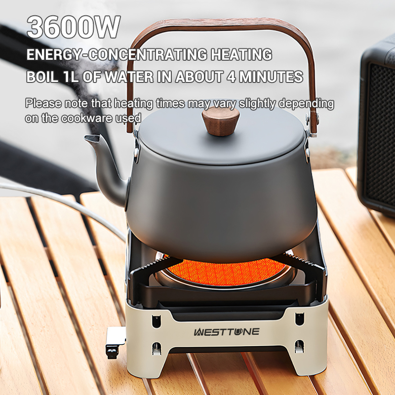 موقد احتراق بالأشعة تحت الحمرا - مراجعة Camping Cooking Plate وسعره