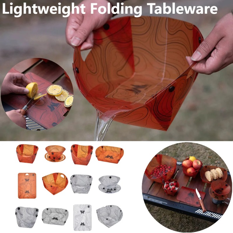 أدوات مائدة للتخييم قابلة للطي - مراجعة Camping Cooking Plate وسعره